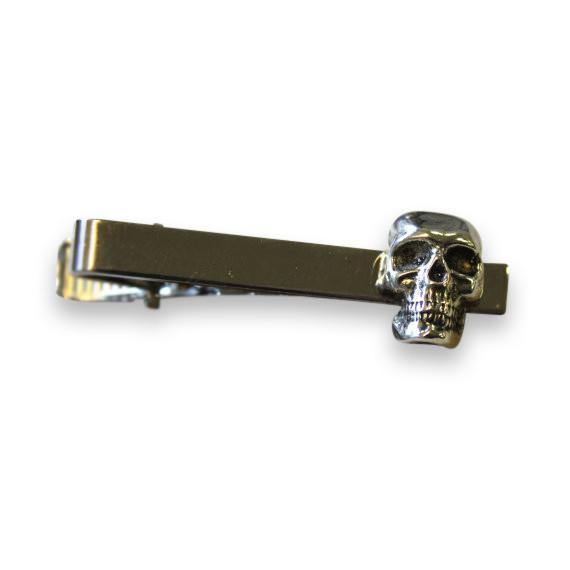 Skull Tie Clip - Moon Raven Designs