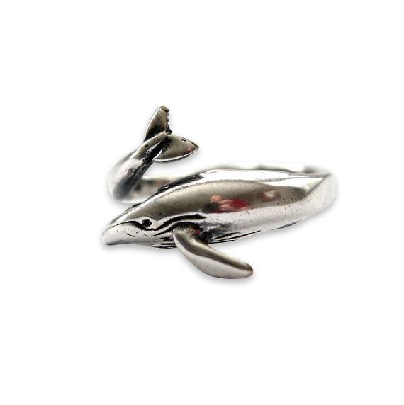 Humpback Whale Ring - Moon Raven Designs