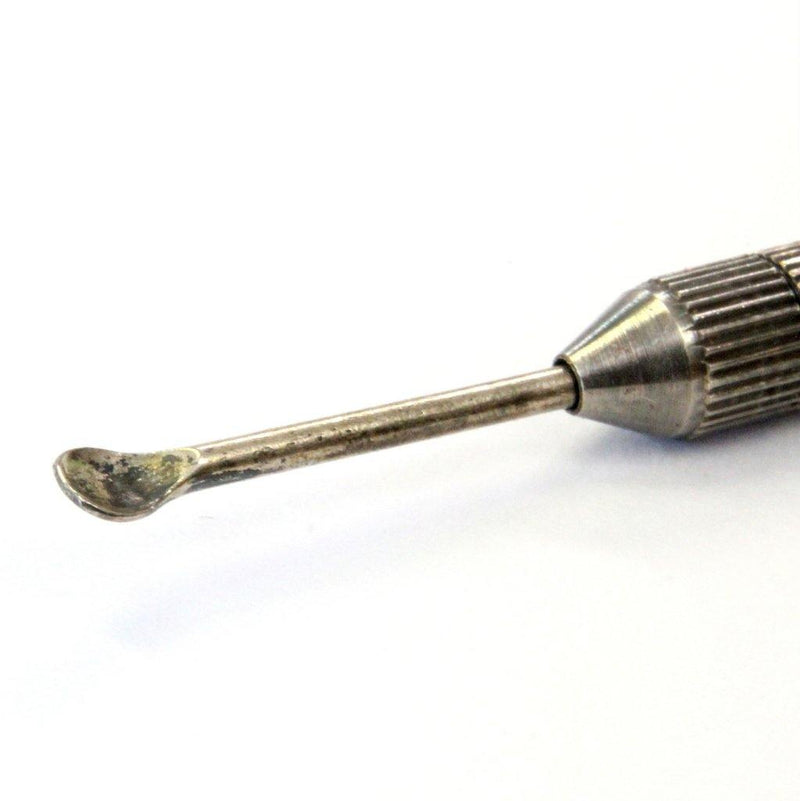 Snuff Spoon Necklace or Keychain in Solid Brass - Moon Raven Designs