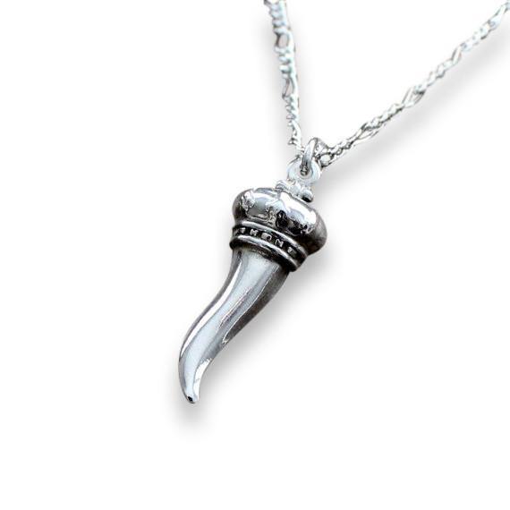 Italian Horn Necklace - Moon Raven Designs