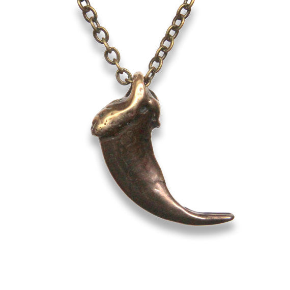 Timber Wolf Claw Necklace - Moon Raven Designs