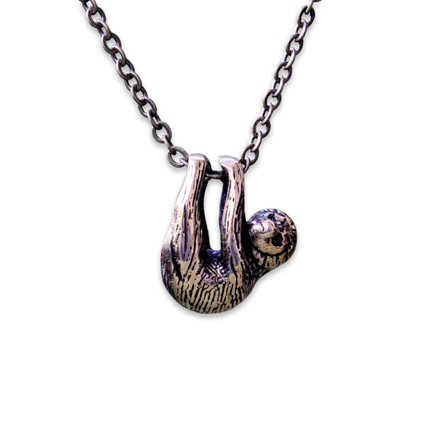 Sloth Pendant Necklace - Moon Raven Designs