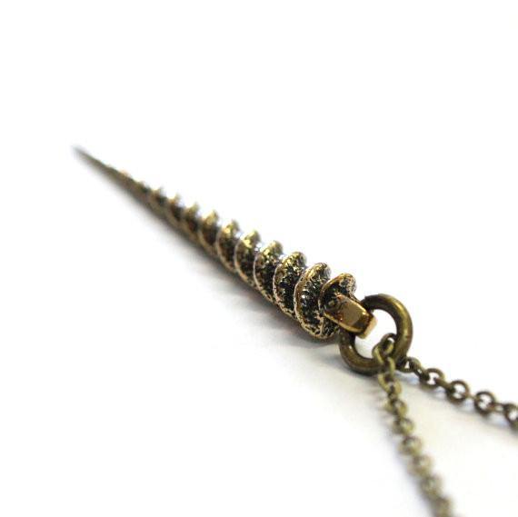Unicorn Horn Pendant Necklace - Moon Raven Designs