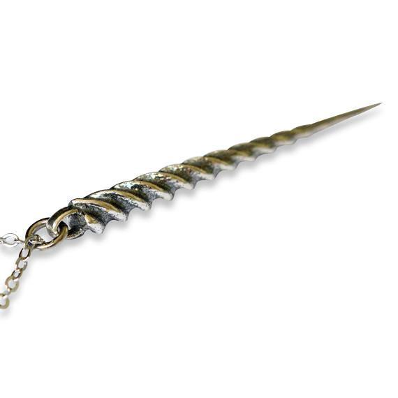 Unicorn Horn Pendant Necklace - Moon Raven Designs