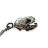 Vampire Bat Skull Necklace - Moon Raven Designs
