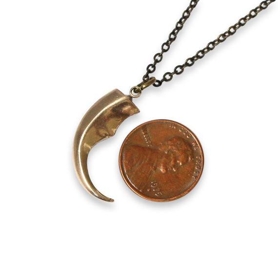 Wolverine Claw Pendant Necklace - Moon Raven Designs
