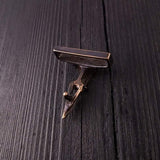 Crow Skull Belt Buckle Solid Hand Cast Bronze Fits 1.5 Inch Belt Oxidised Antique Finish Raven Skull - Moon Raven Designs