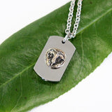 Barn Owl Necklace Cremation Urn Pendant - Moon Raven Designs