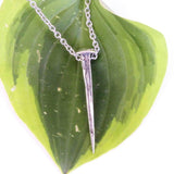 Sterling Silver Eschat Pinn Pendant - Moon Raven Designs