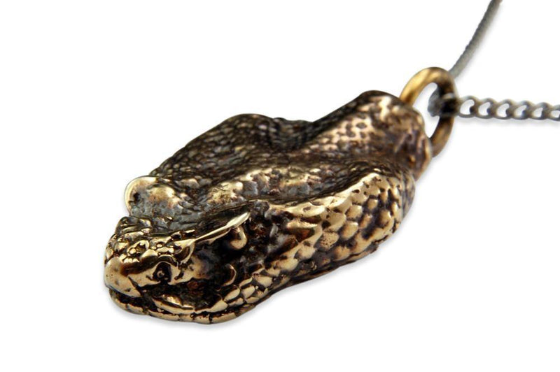 Snake Head Necklace - Moon Raven Designs