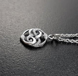 Auryn Ouroboros Necklace - Moon Raven Designs