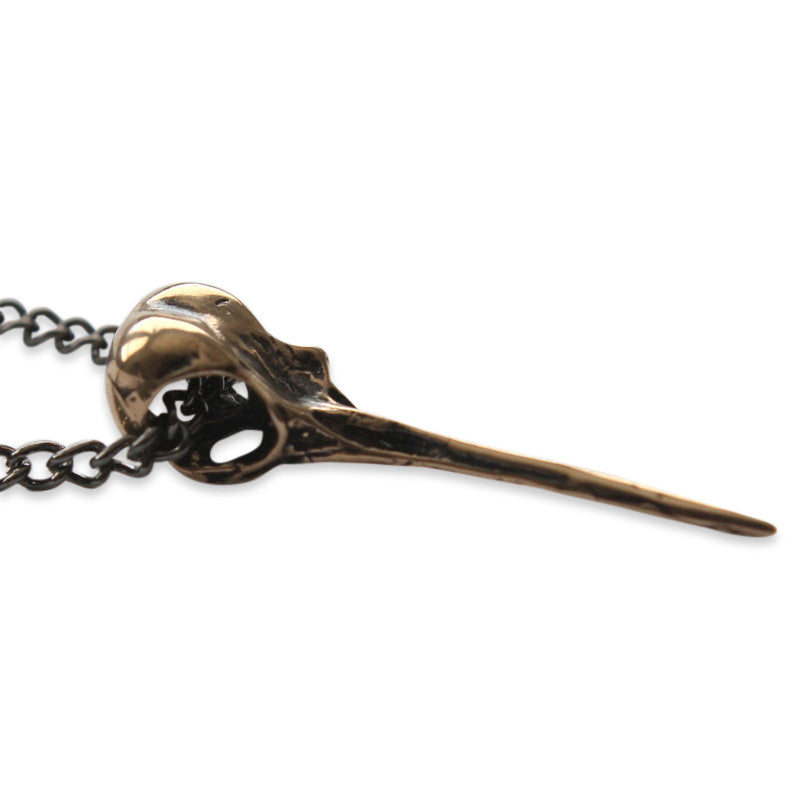 Hummingbird Skull Necklace - Moon Raven Designs