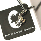 Three Root Human Molar Tooth Necklace - Moon Raven Designs