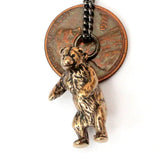 Tiny Cave Bear Necklace - Moon Raven Designs