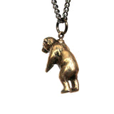 Tiny Cave Bear Necklace - Moon Raven Designs