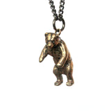Tiny Cave Bear Necklace - Moon Raven Designs