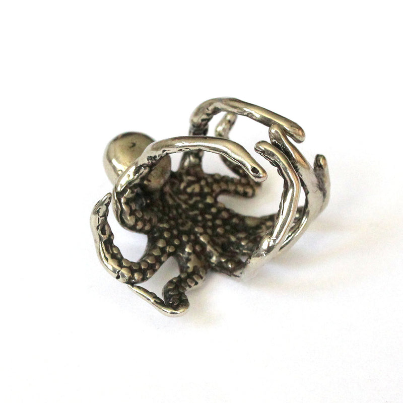 Sideways Octopus - Moon Raven Designs