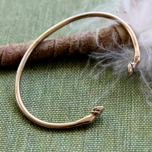 Large Size Horse Hoof Cuff Bracelet in Solid Bronze Stacking Bracelet for Him or Her